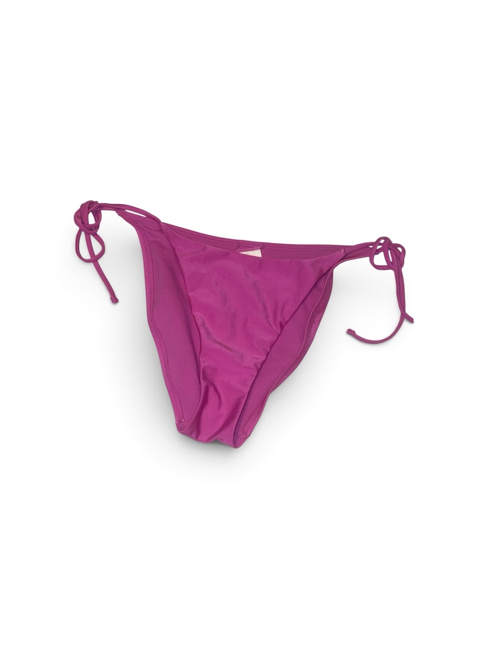 Shade & Shore Women's Magenta Tie-Side Bikini Bottom
